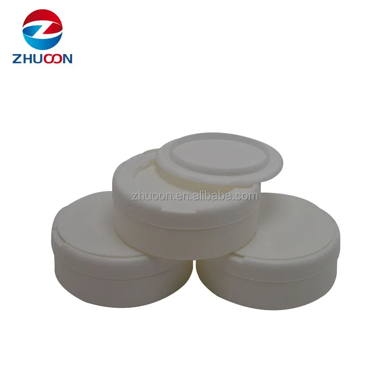 Professional China manufacturer all kinds of food plastic disposable white black clear snus cans