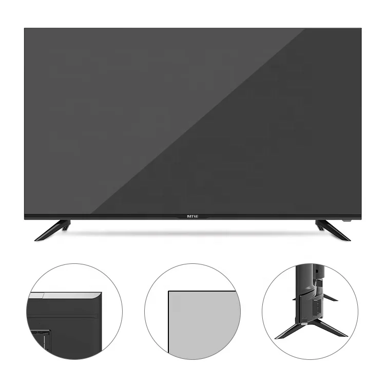 43 Inch Tv Television Led & Lcd Tvs Oem 32 40 43 50 55 Inch Smart Tv 4K Ultra Hd Factory