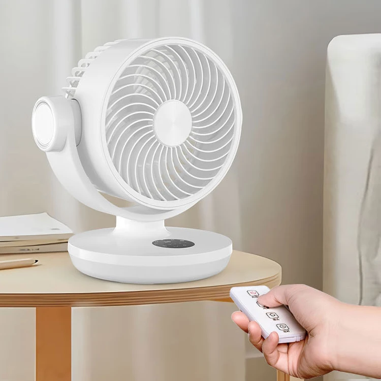 Factory Wholesale Remote Control Power Bank Electric USB Rechargeable Table Fan