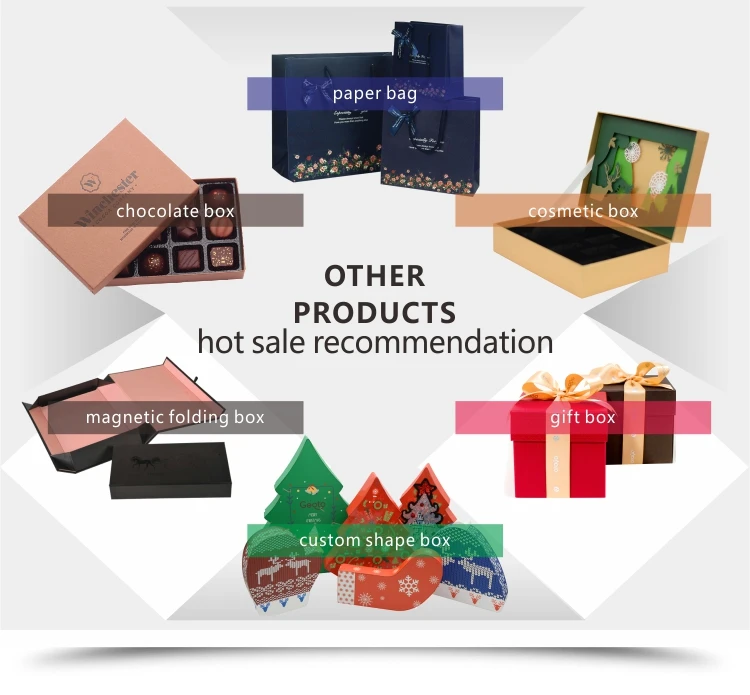 Hot selling business card box packing for paper cosmetic packaging box,Packaging box for cosmetic pan customize shape ---C0728