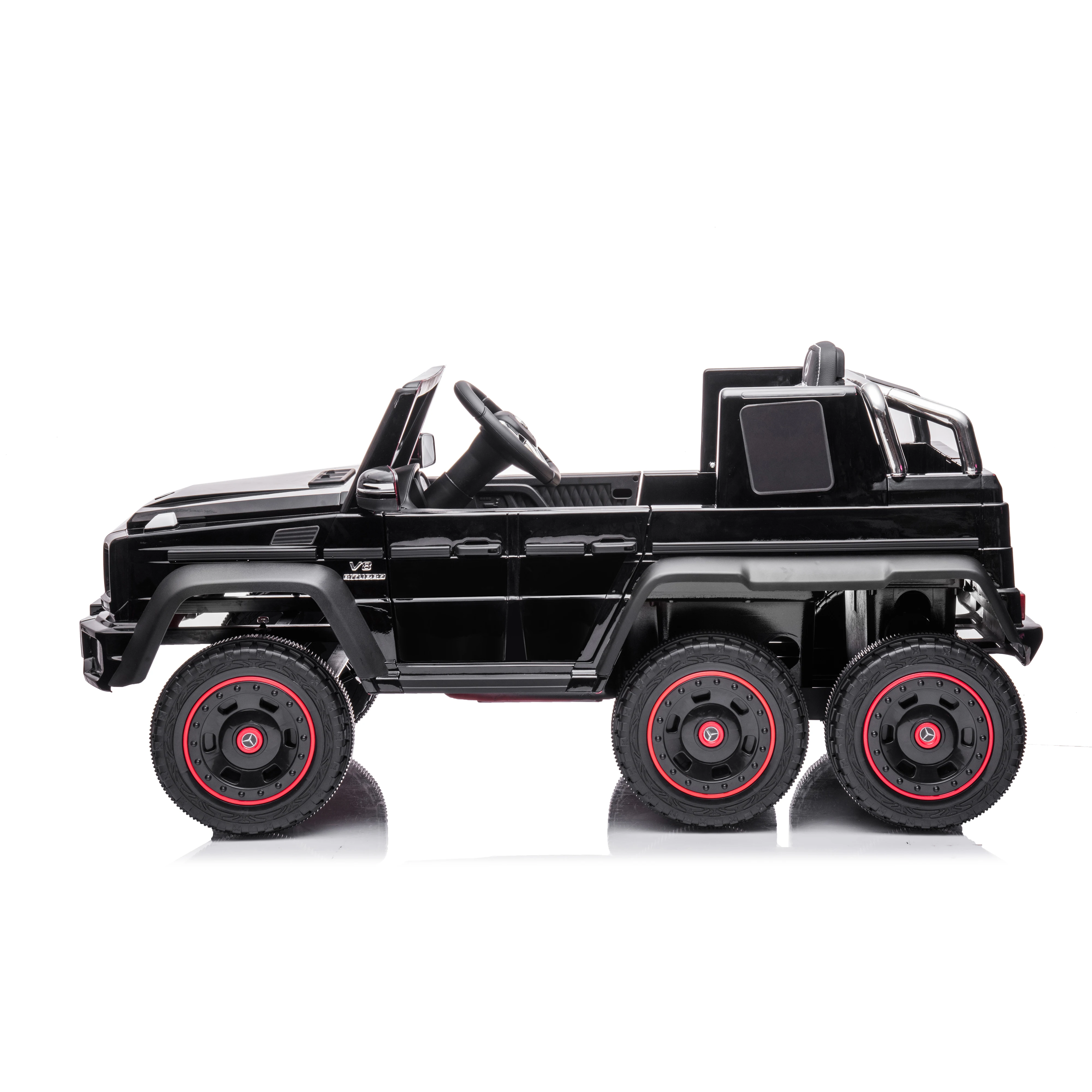 New Fashion Children Toy Big RC 6x6 Truck Electric Kids Ride On Car With Remote for Kids 2 Seater