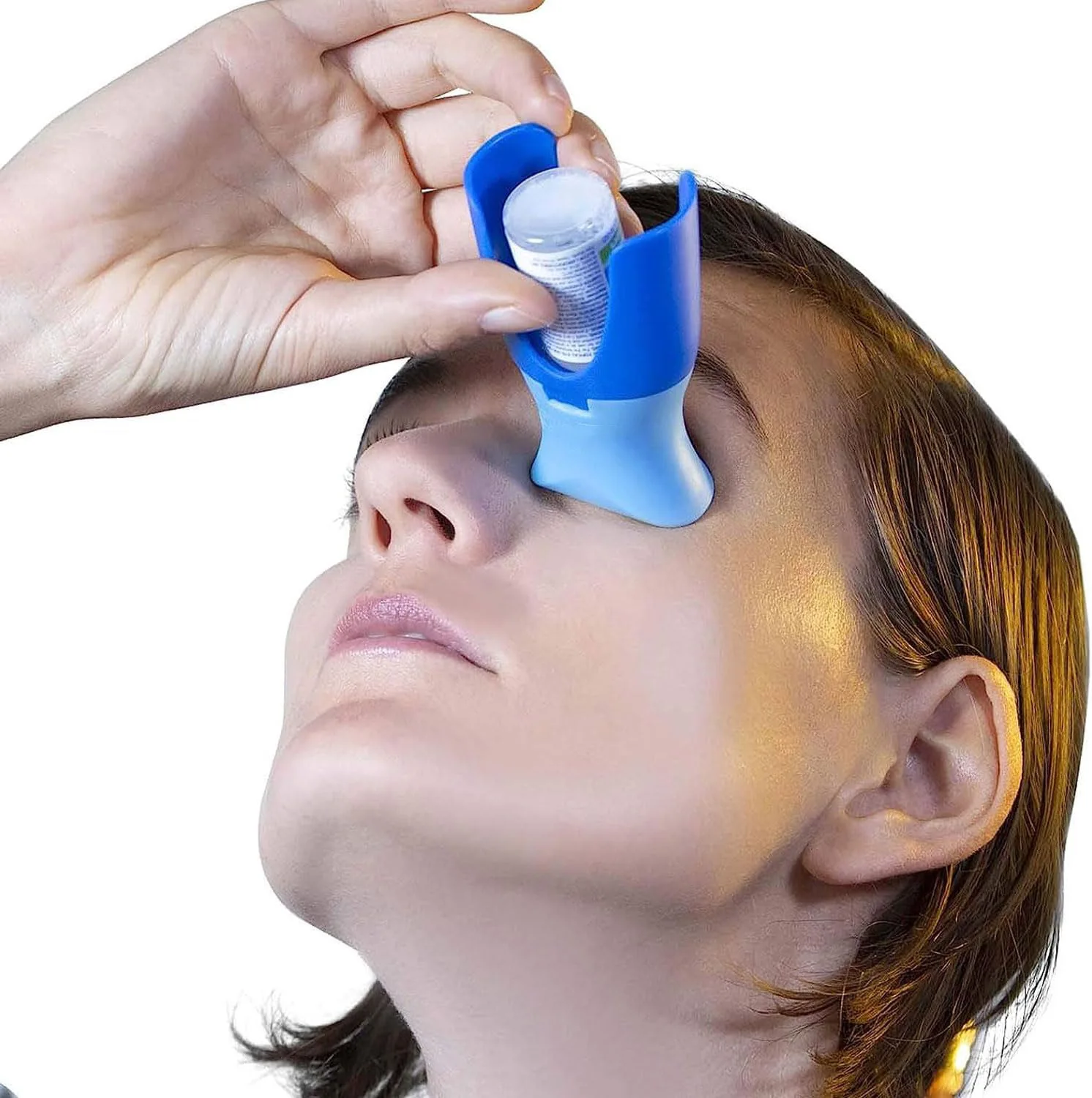 Eye Drop Guide Practical Made Easy Portable Aid Help Applicator Drop Bottle HolderErgonomic Eyedrop Assistant  Eye dropper