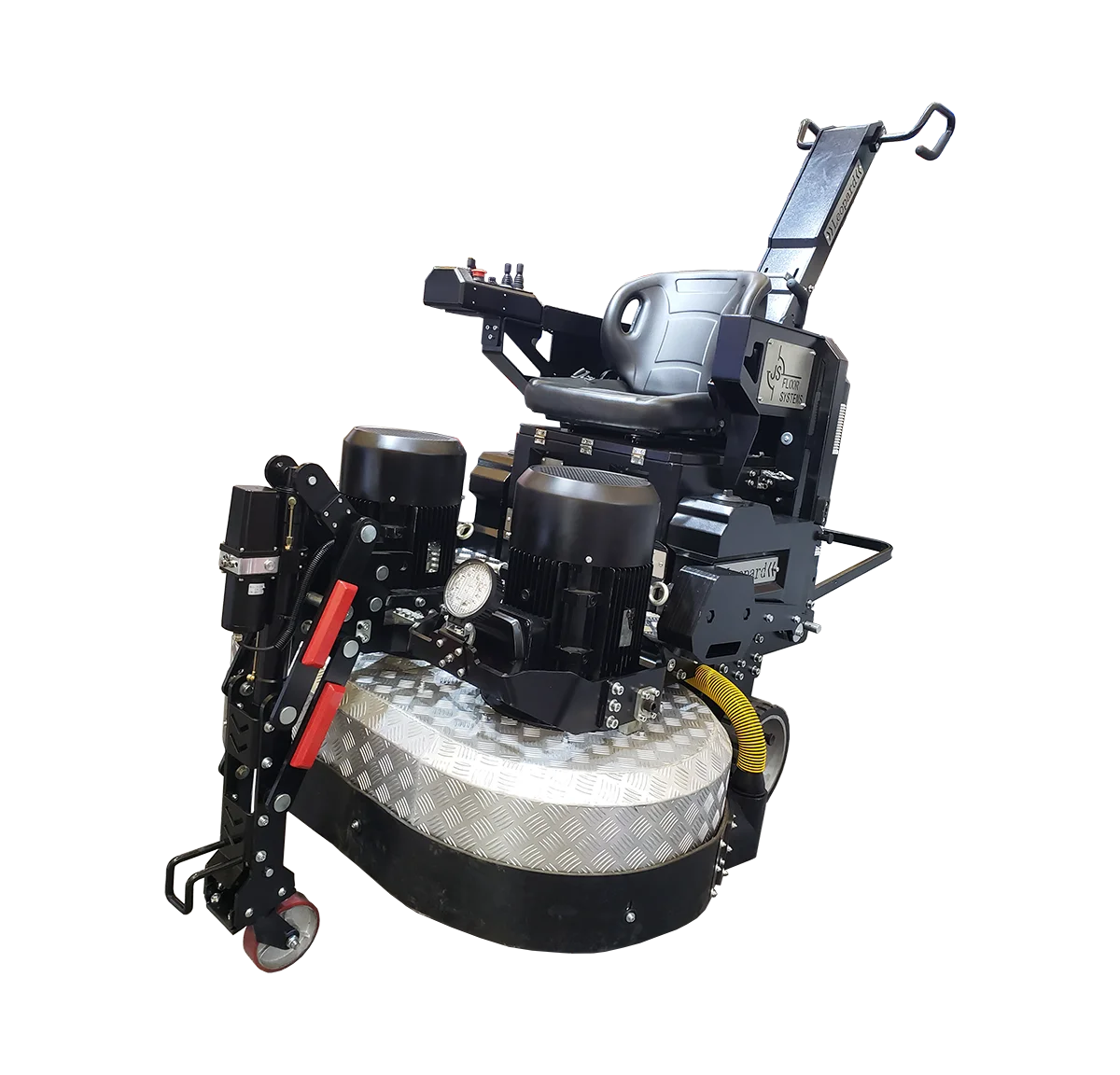 Леопардовый планетарный шлифовальный станок для бетона терраццо эпоксидная шлифовальная машина пола на заказ продажи 54 дюймов