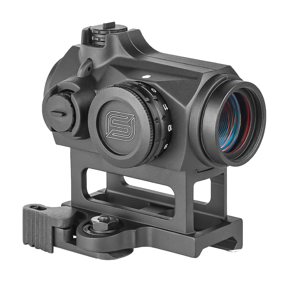 SPINA OPTICS  1x22 Red Dot Scope Optic Sight hd-41 tactical gear  Hunting Waterproof QD Sight Rubber