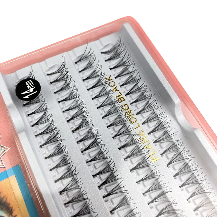 Individual Eyelash Extensions Self Grafting Lashes Natural Looking Premade Fans 5D Fake Eyelashes