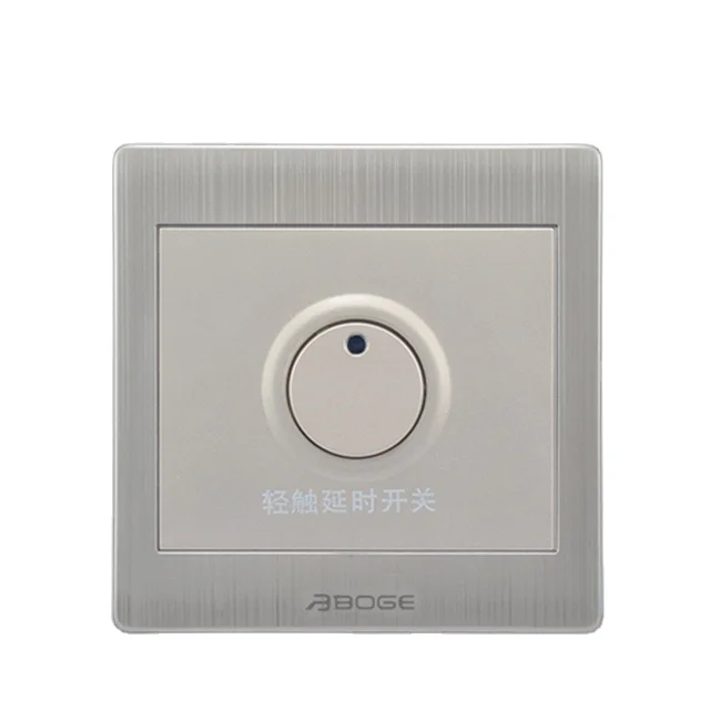 BOGE Touch Time-Delay Switch smart touch switch 250v with light switch push