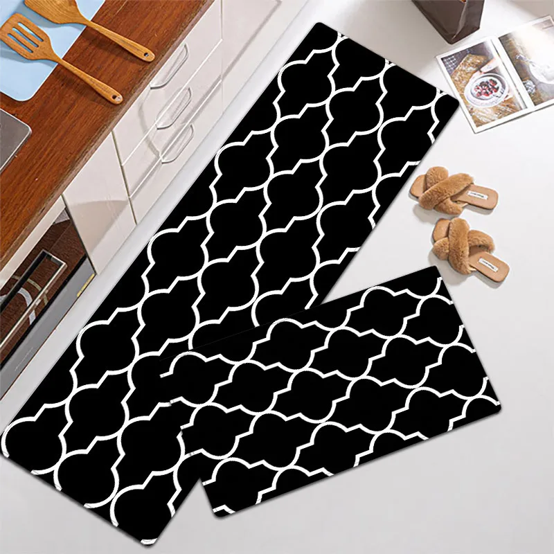 Kitchen Mat Kitchen Carpet Factory Direct Sales Custom Printed Design Soft Pvc Waterproof Anti-fatigue Floor Mat