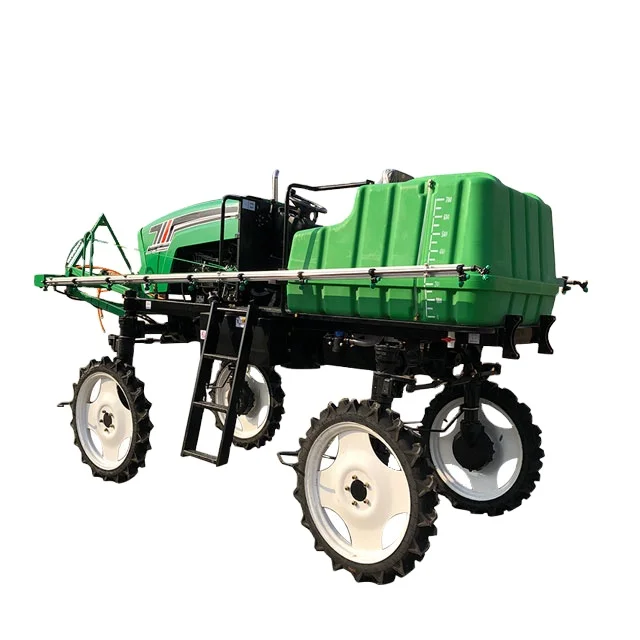 Spraying machine for spraying pesticide with 50 hp diesel engine
