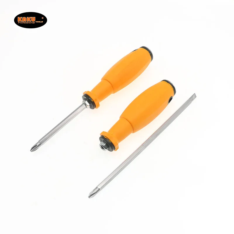 KAKU China Factory Professional Phillips Screwdriver Hand Tools Slotted Magnetic Screwdriver