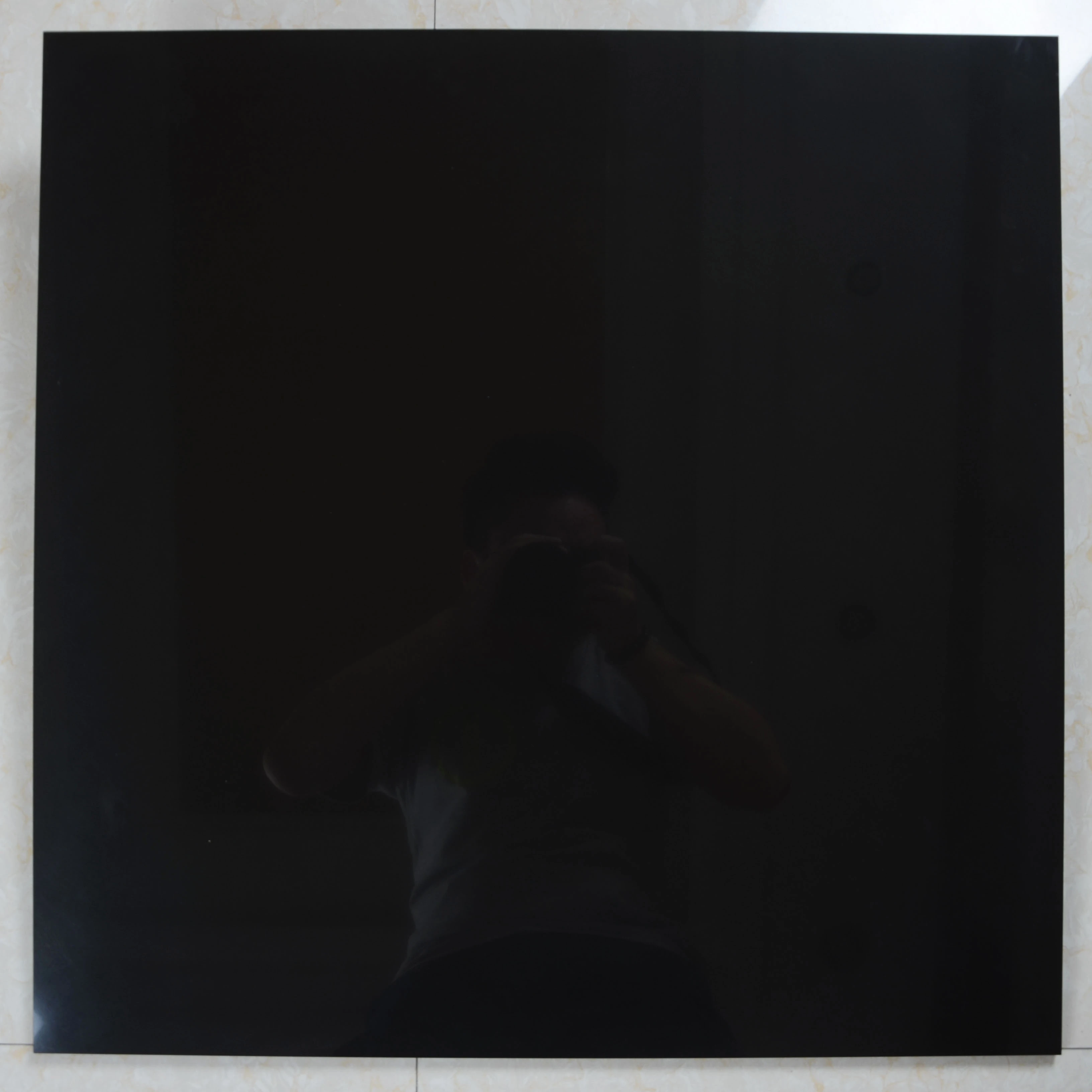 vinyl floor tile Super black full body polished porcelain tile