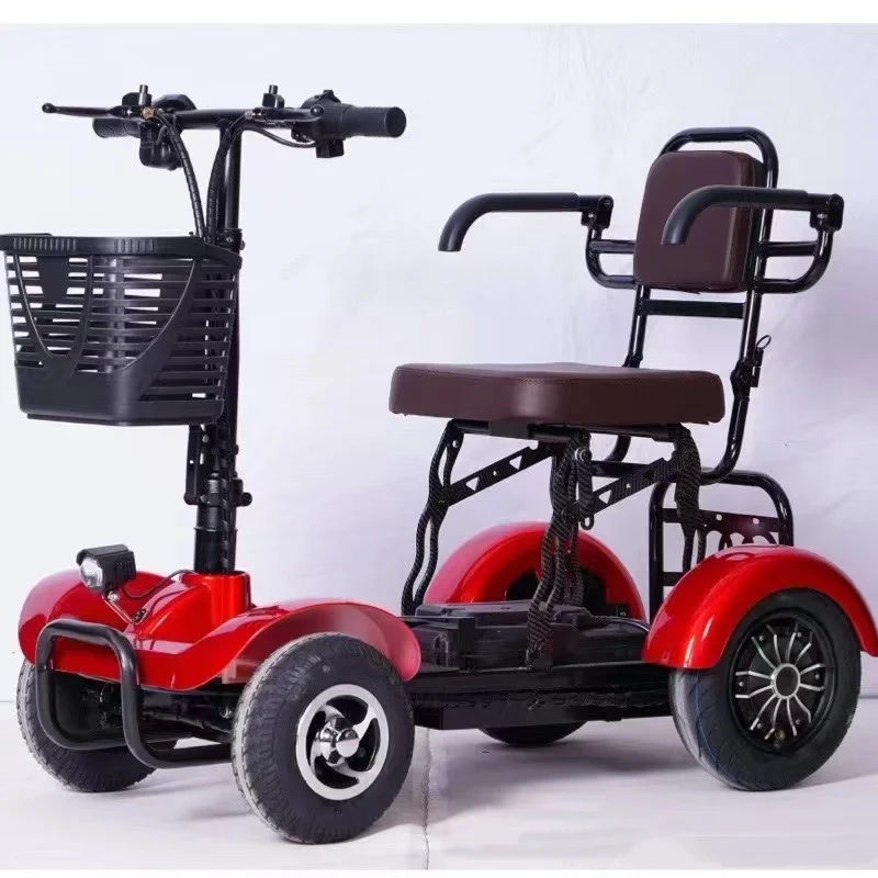 2024 HIGYM  cheap price high quality e-bike electric scooters  Push-Pull Slide Design with Elderly Wheelchair Features