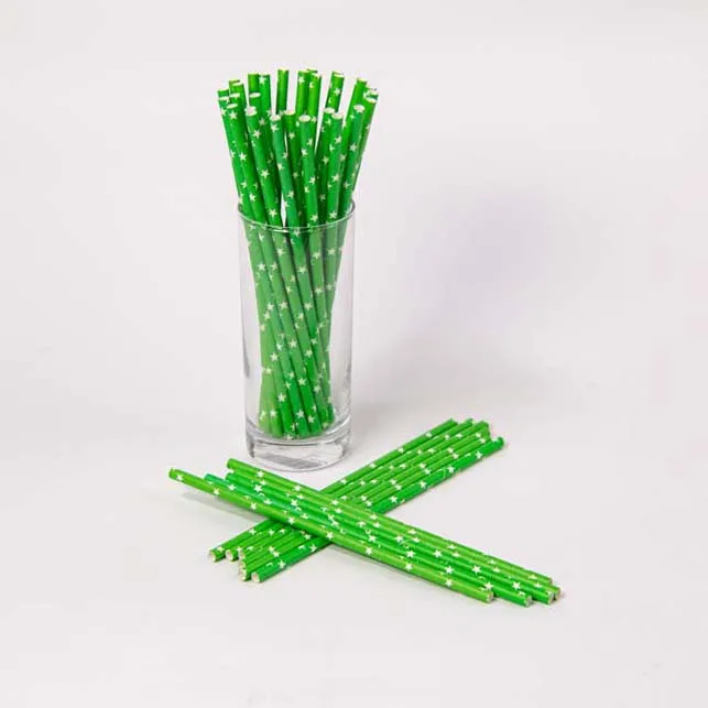 march expo Hot sale eco friendly Biodegradable Cocktail Drinking Straws wood pulp  Drink Paper Straw