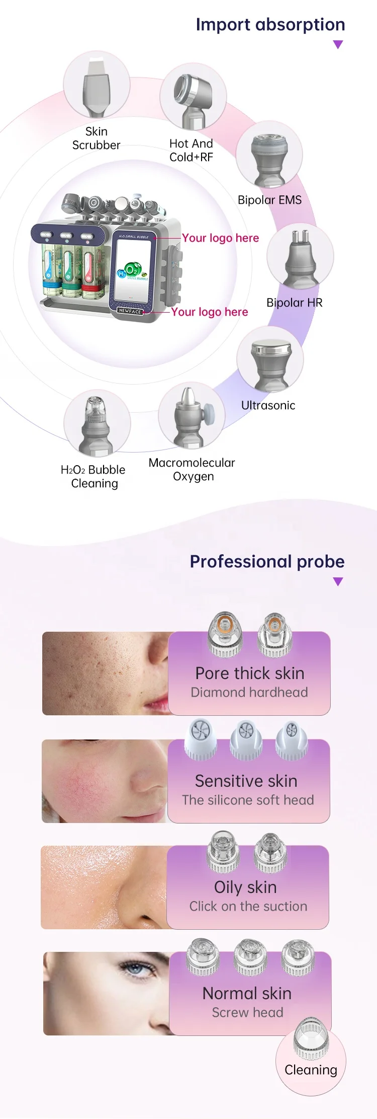 PDT Hydro Dermabrasion Facial Skin Care Hydradermabrasion Hydra Dermabrasion Aqua Facial Microdermabrasion Diamond Peel Machine