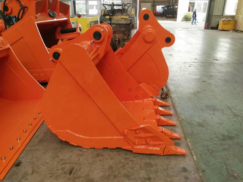 20t heavy duty bucket with teeth for XCMG excavator