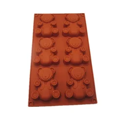 MULTIFUNCTION   8-Cavity Food-grade Baking Egg Shape Silicone Cake Molds