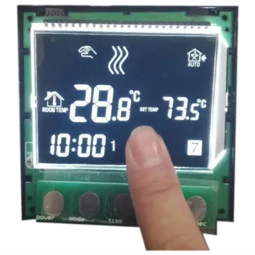 TN lcd Temperature lcd display for Room Thermostat in stock