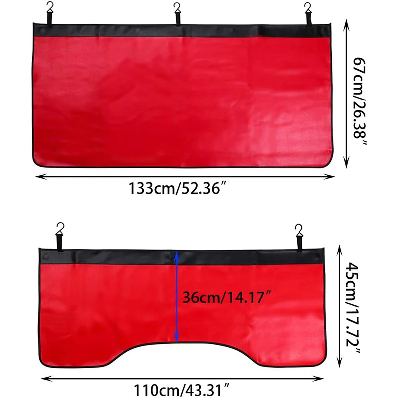 MESOROCK Custom Lightweight Protective Mat Magnetic Fender Cover for Cars Repair Automotive Work Fender Cover