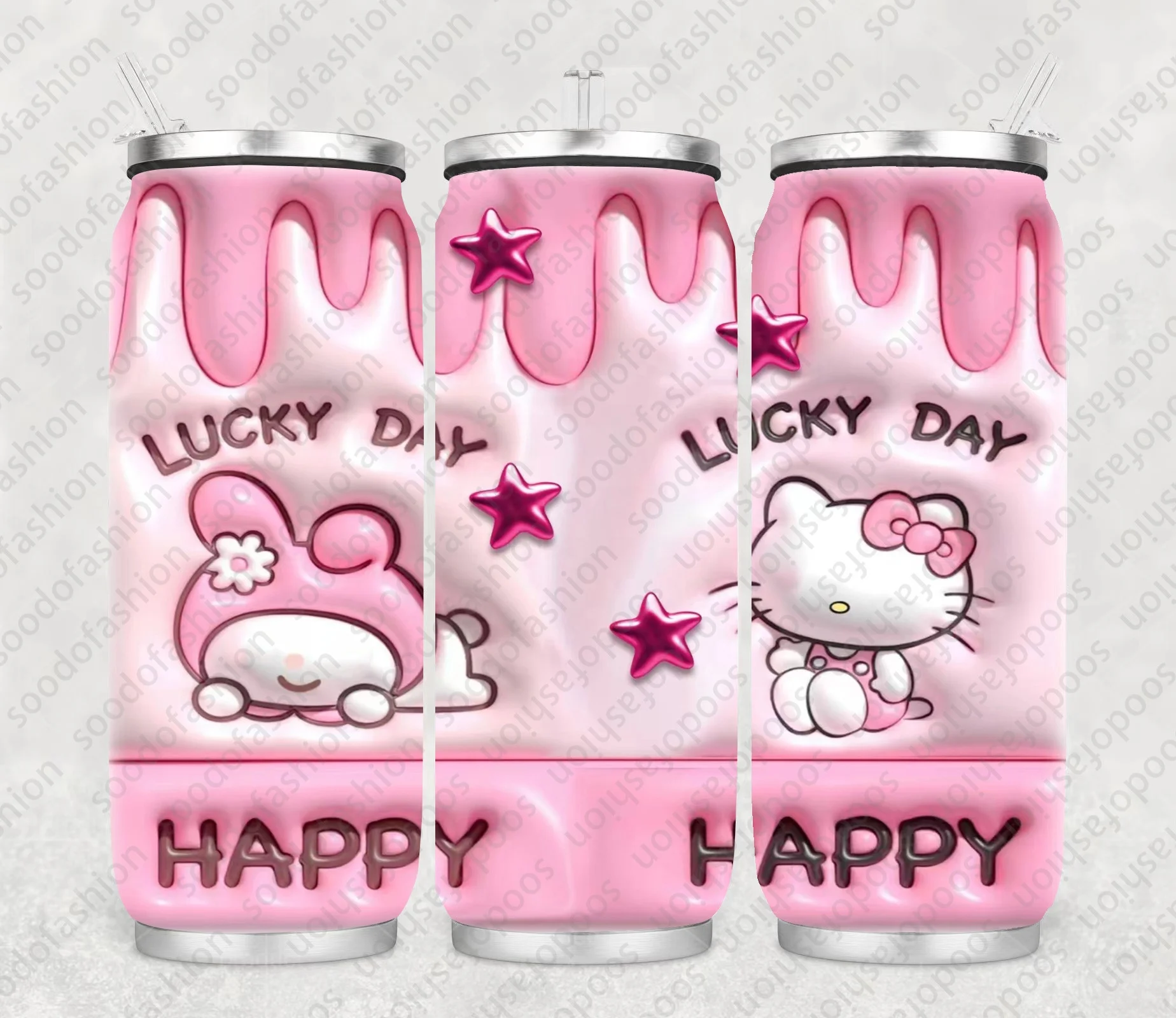 Hotsale Custom Logo And Color Stainless Steel 17 oz Cola Cup Vacuum Cartoon Sport Mug 17oz Outdoor Water Bottle