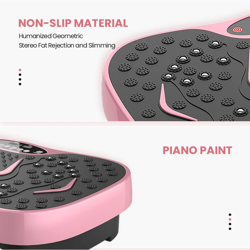 Body building home gym vibration slimming machine vibration platform plate