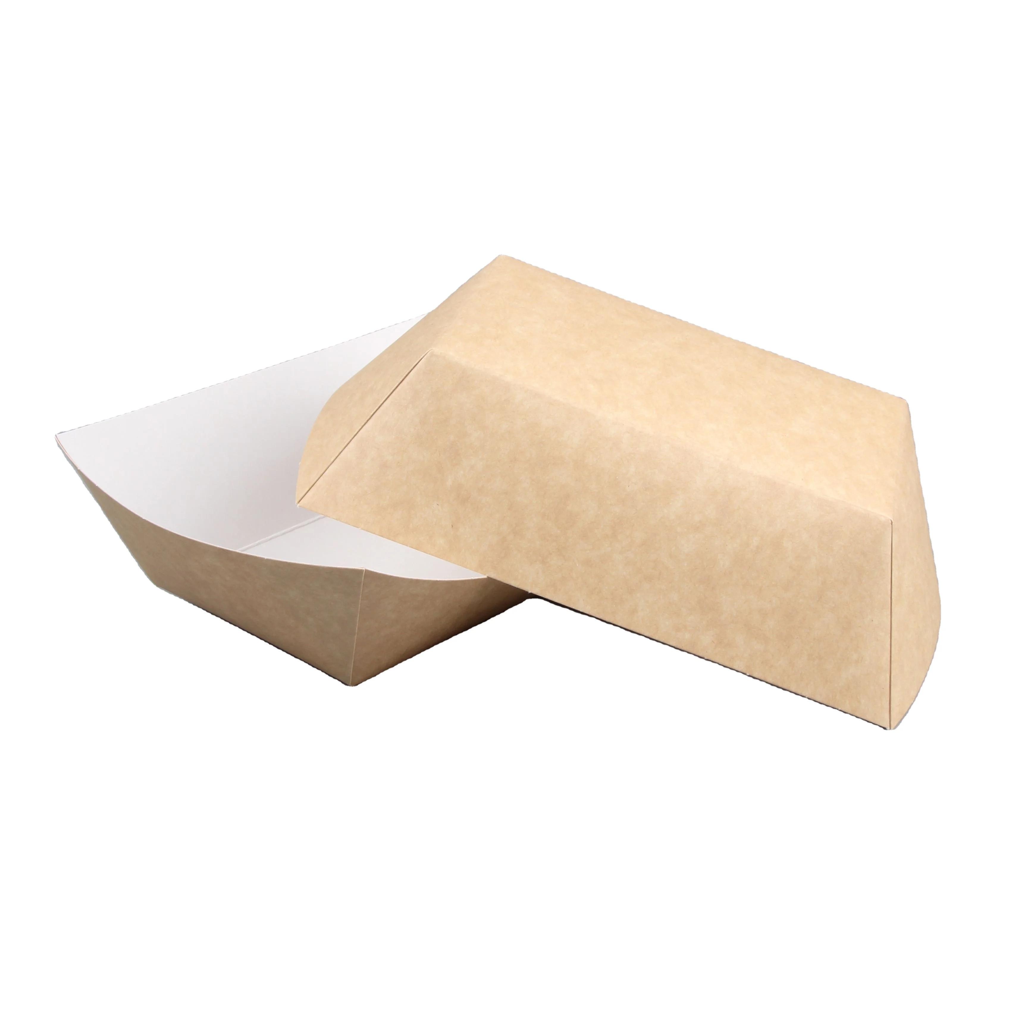 Eco-Friendly & Fashionable: 2024 Wholesale Kraft Paper Boat Containers for All Your Take-Out Needs