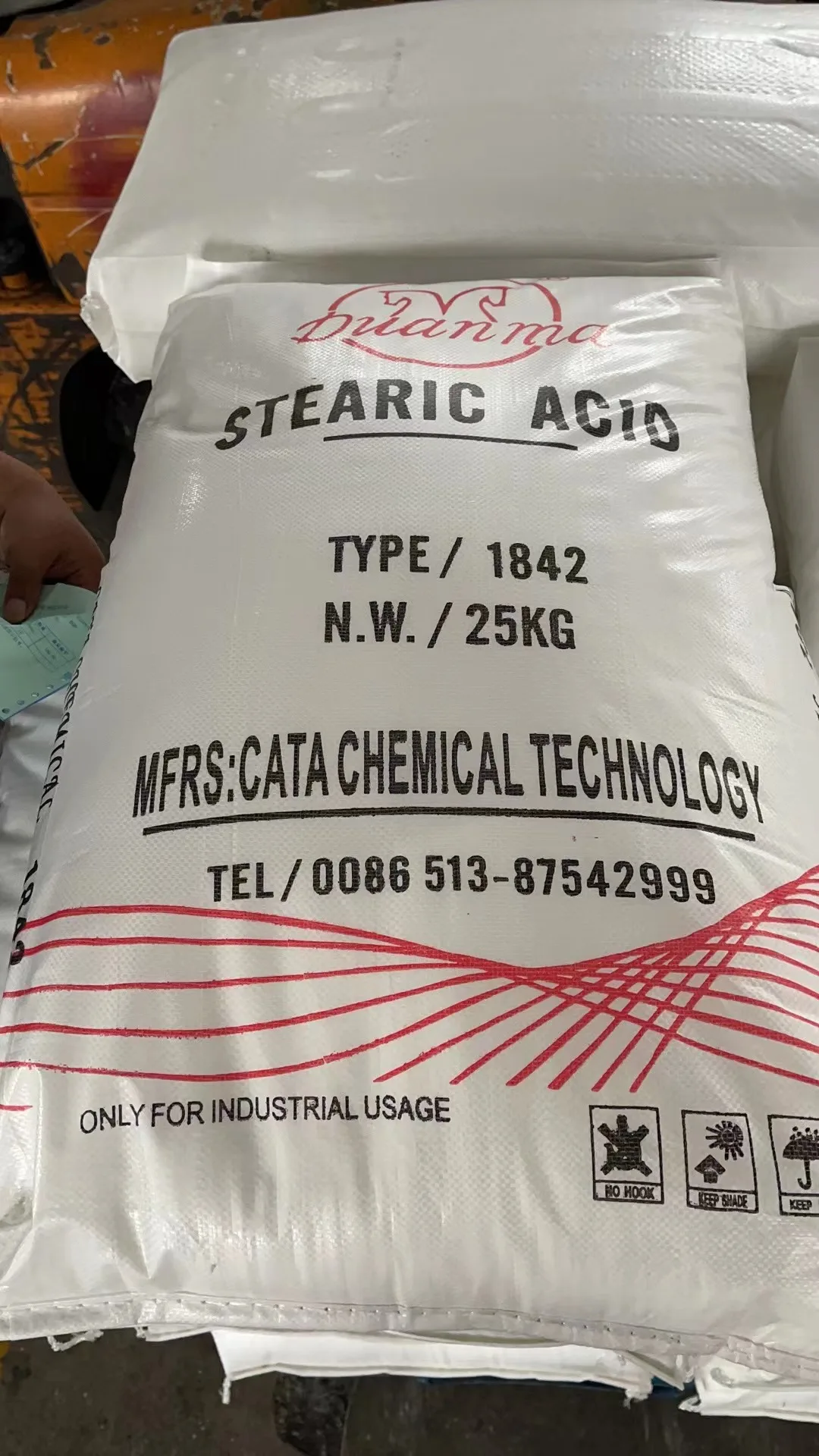 Stearic Acid 42% Bead form SA 1842 industrial grade
