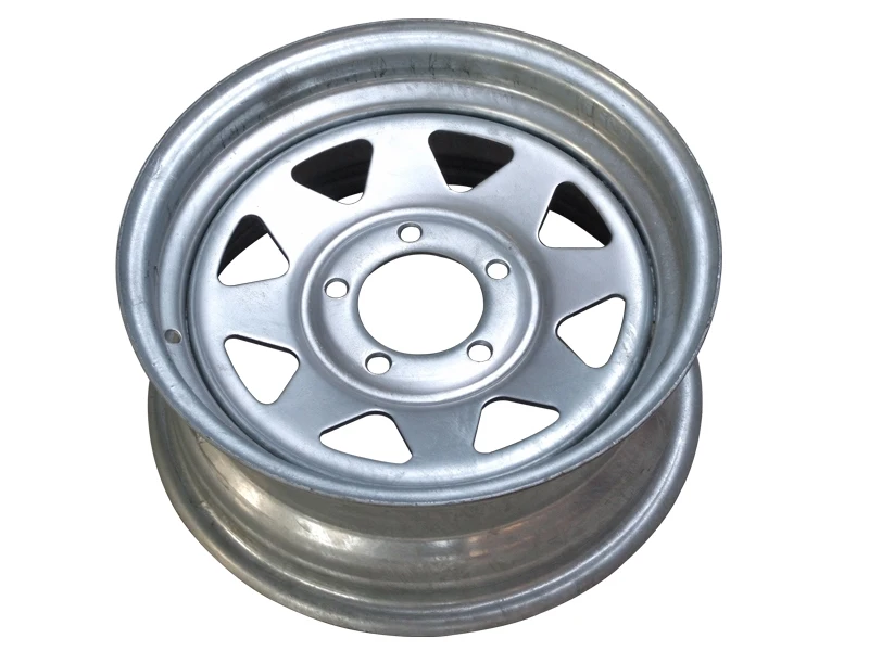 China factory price Galvanized 4x100 Wheels With Different Rim Size Available