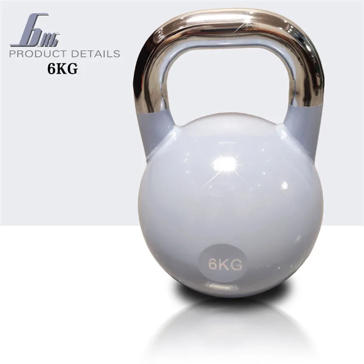 gym workout steel  Kettlebell Professional Grade Kettlebell for Fitness Weightlifting Core Training with stainless handle