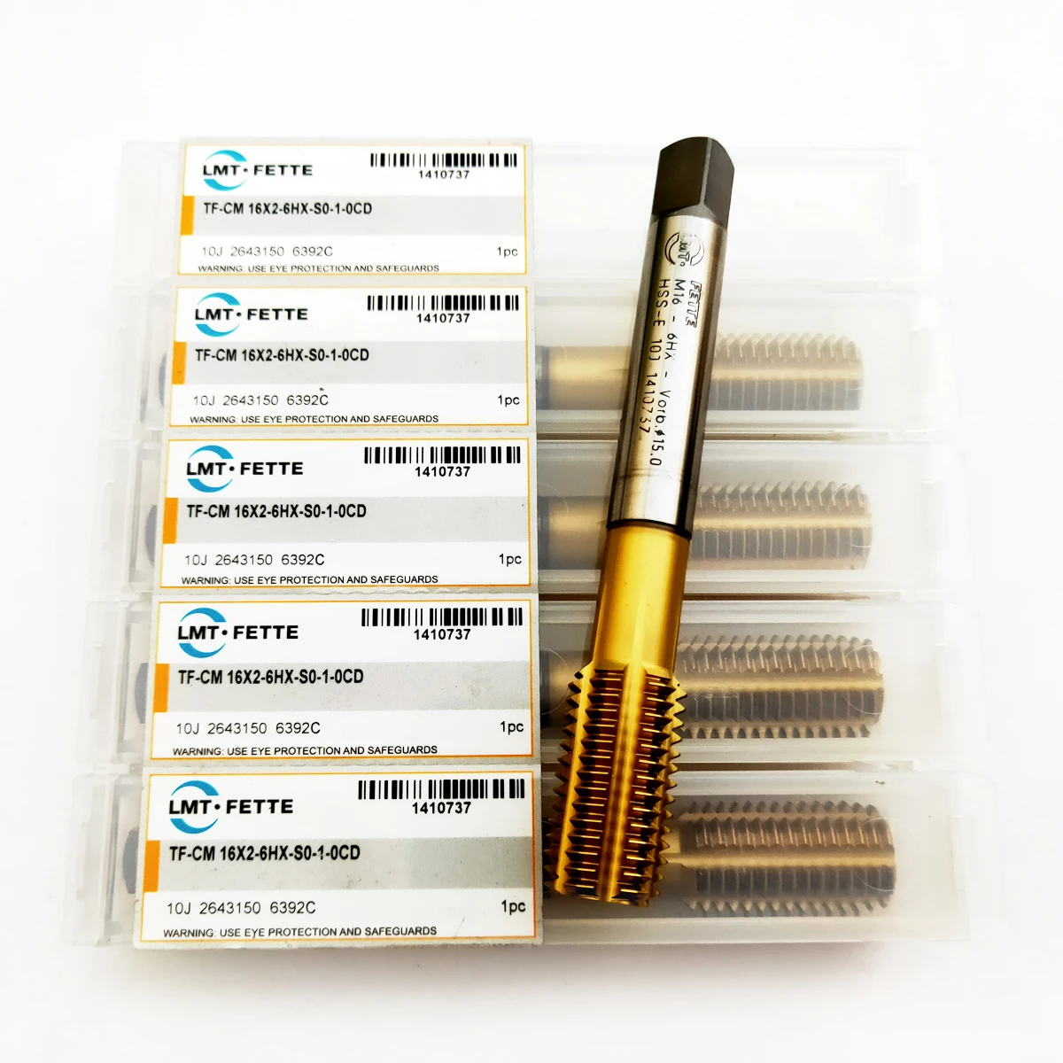 LMT FETTE M16X2 6HX Extrusion Tap TF-CM 16X2-6HX-S0-1-0CD 1Pcs Forming TAPS CNC Lathe Turning Tool