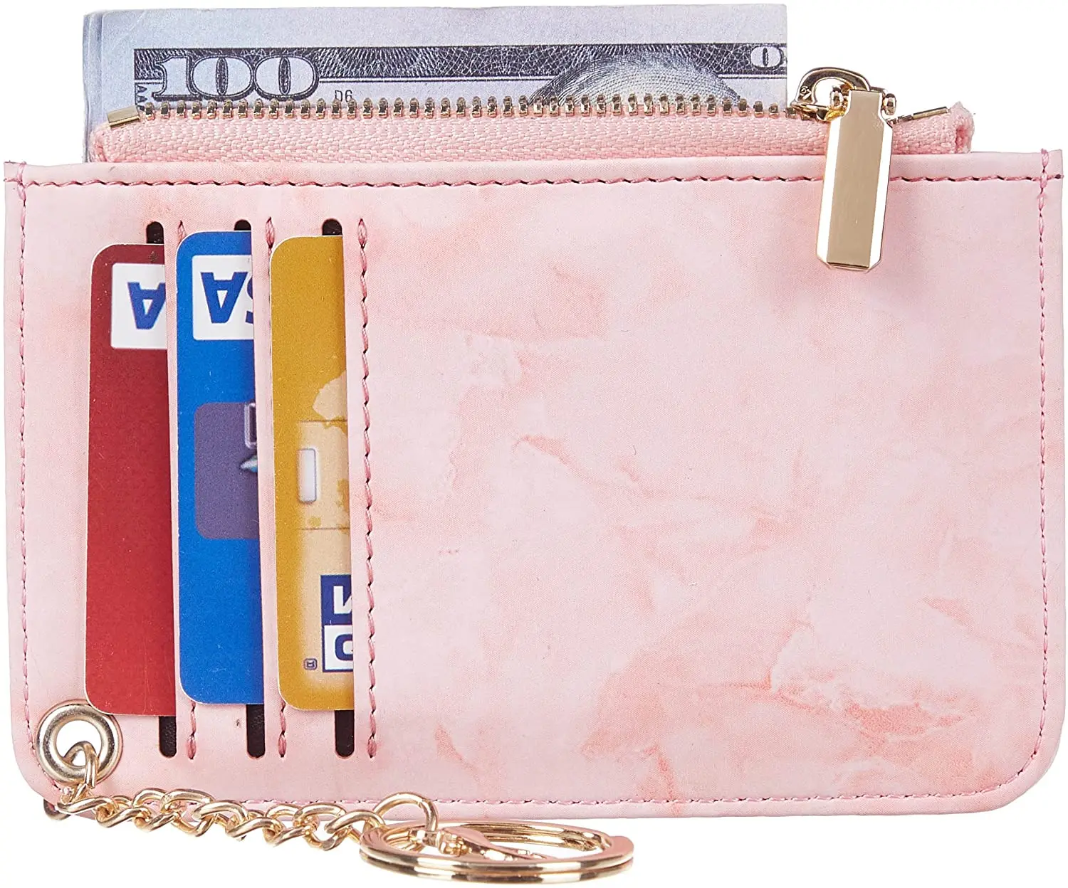 2024 wholesale custom Multi Function Leather business fold card holder