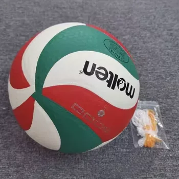 Ready For Stock Size 5 Pu Synthetic Leather Beach Outdoor Volleyball For Promotional
