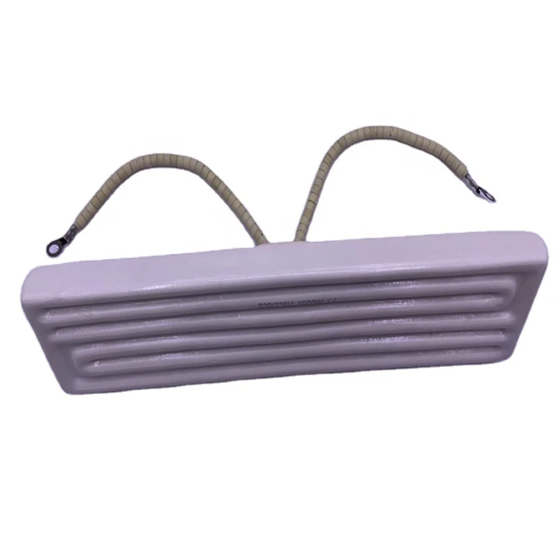 245*60mm 250v 1000w electric heater far infrared ir ceramic heating panel for thermoforming machine