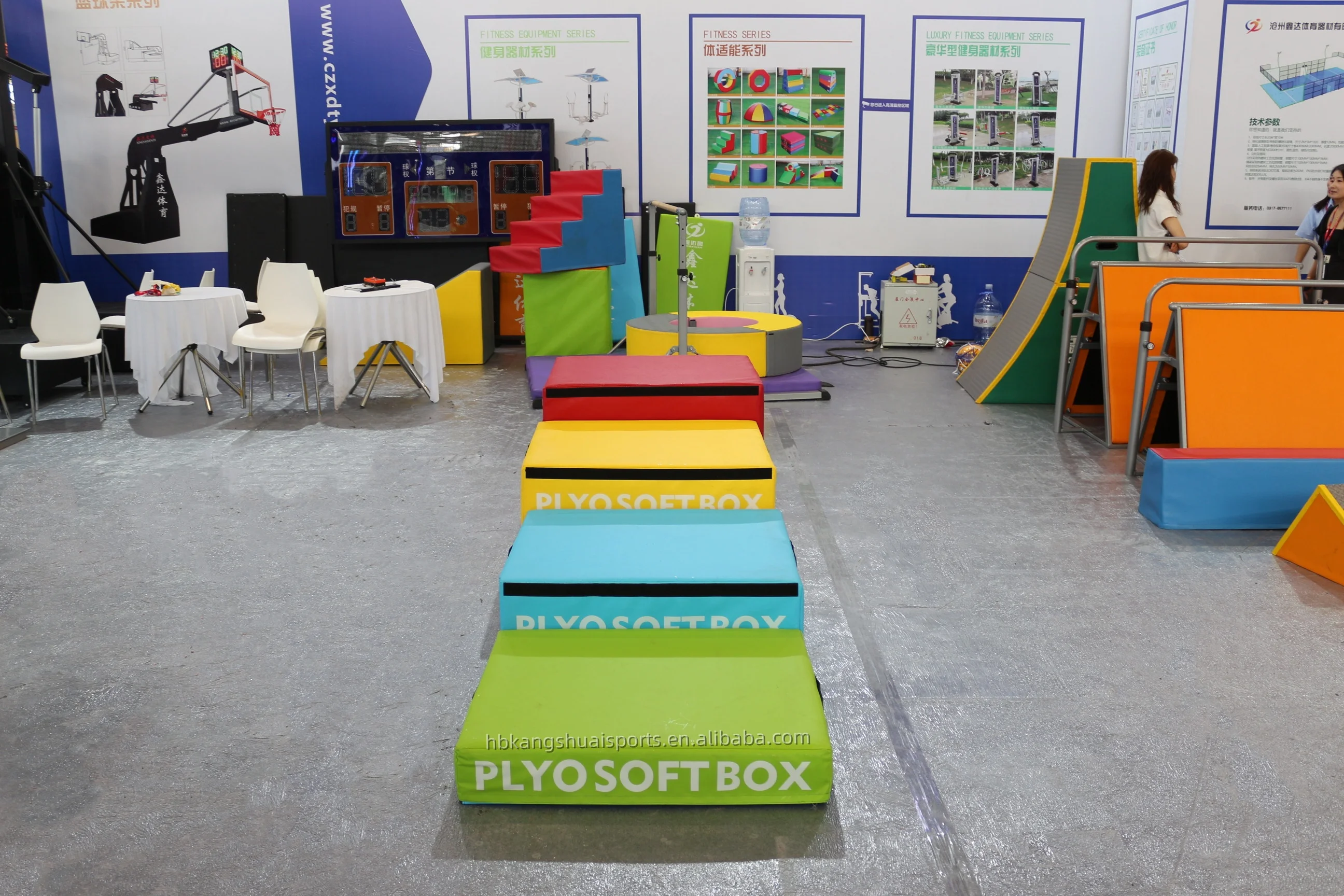 Top Quality Cheap Price Physical Training Plyometric Exercise Jumping Box Fitness Gymnastic Strength Training  Plyo Box
