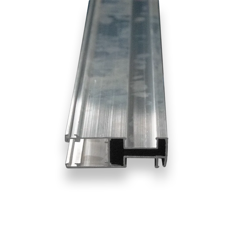 Aluminium window middle  frame design for double glass extrusion profile OKD05
