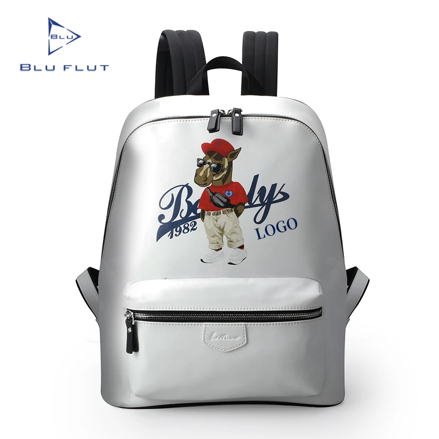 Cartoon Customized Logo Printing Backpack Custom Backpack Travel Bag Outdoor Custom Leather Backpack For Men