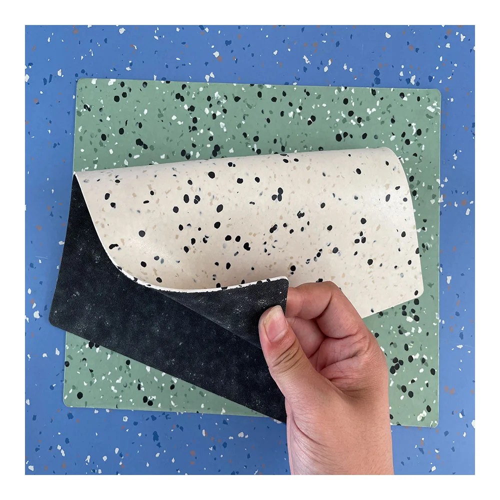 Anti-Static Vinyl Hospital Floor Roll Conductive PVC Homogeneous ESD Flooring Sheet Covering