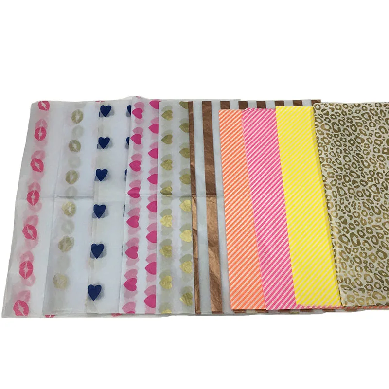 Custom Logo Printed Custom Tissue Paper With logo for wrapping clothes