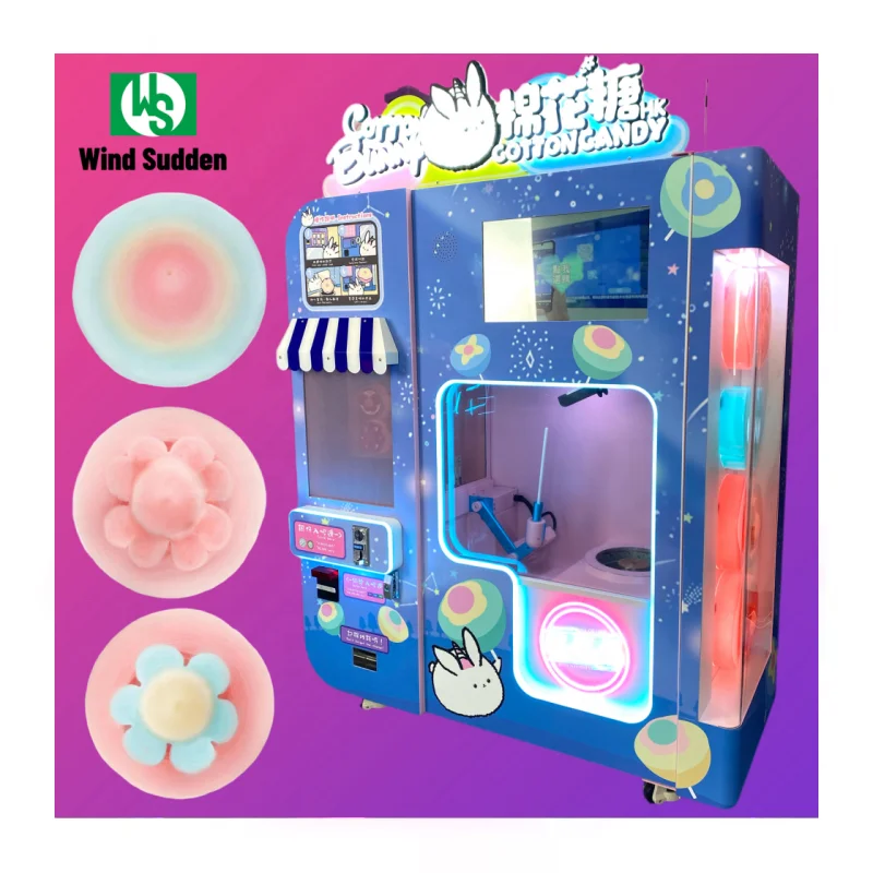Factory Direct Supply Smart Marshmallow Vending Machine Food Vending Machine