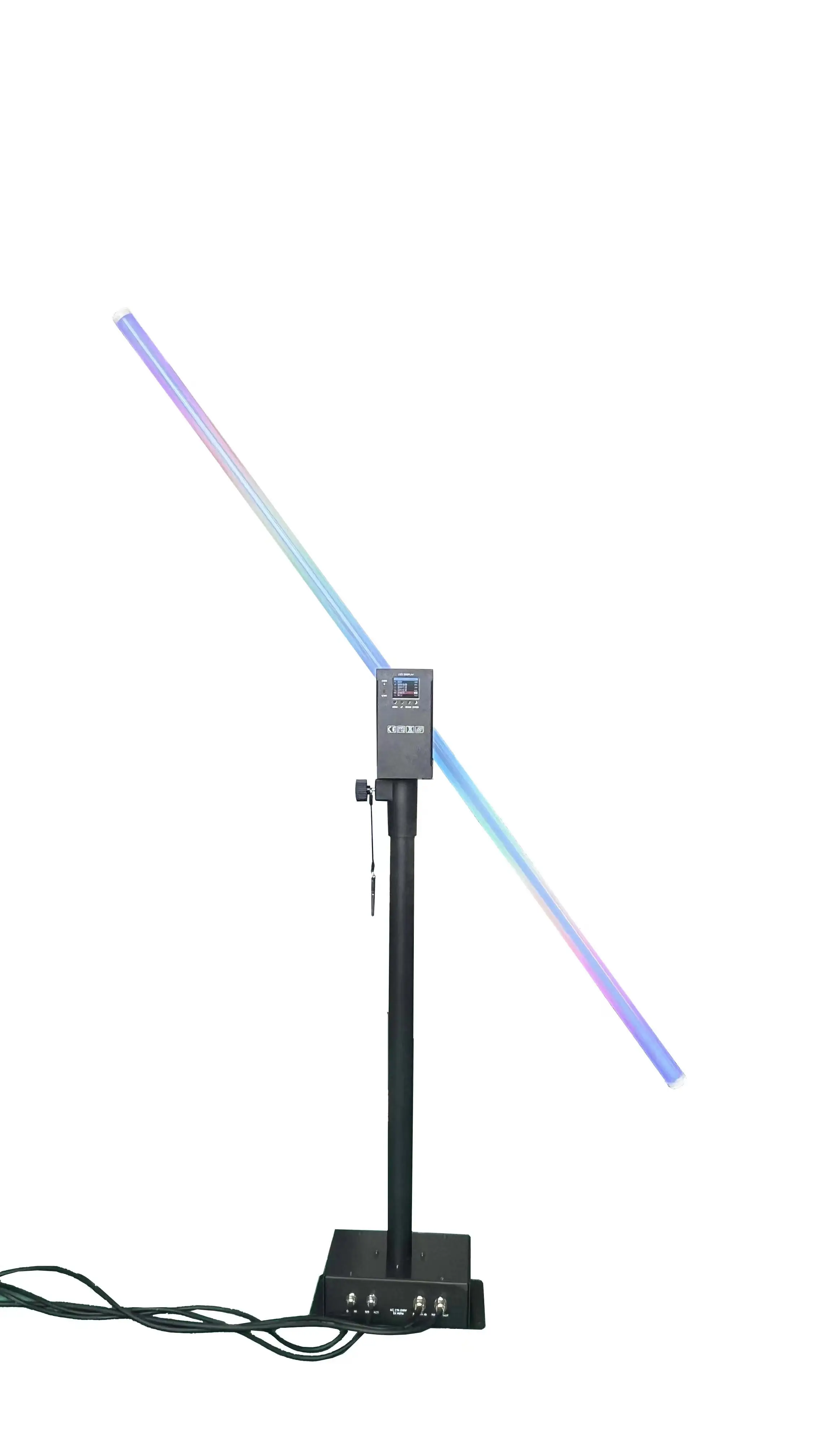 RGB Full Color LED 360 Degree Rotate Motor Tube for Entertainment Party Events Performance