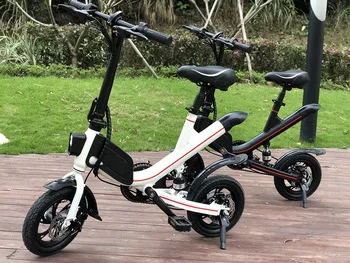 EU warehouse DDP drop shipping electric bicycle 12 Inch 350W mini folding electric bike ladies ebike girls e bike hot sale