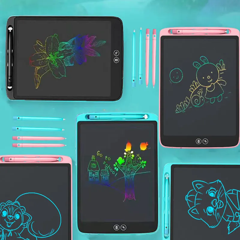 2020 hot sale 8.5 10 12inch kids erasable drawing lcd writing tablet for 8.5 10 12  inch Drawing Handwriting Tablet