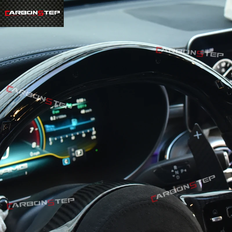 Car Steering Wheel For Mercedes Benz AMG GL550  C250 S350 C350 E350 ML 166 CLA 180 ML 164 G500 Carbon Fiber Steering Wheel