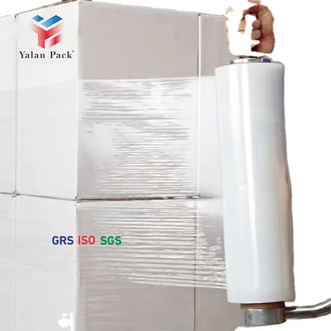 Special Offer 18 inch * 80 gauge * 1000 feet 4 Roll / Carton Hand Use Stretch Wrap