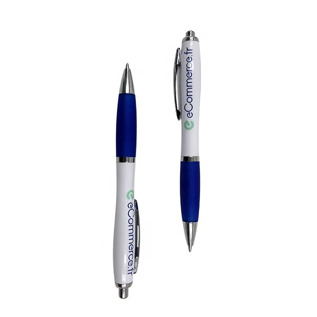 Cheap custom logo printed ballpen ballpoint pen plastic promotional gift pen