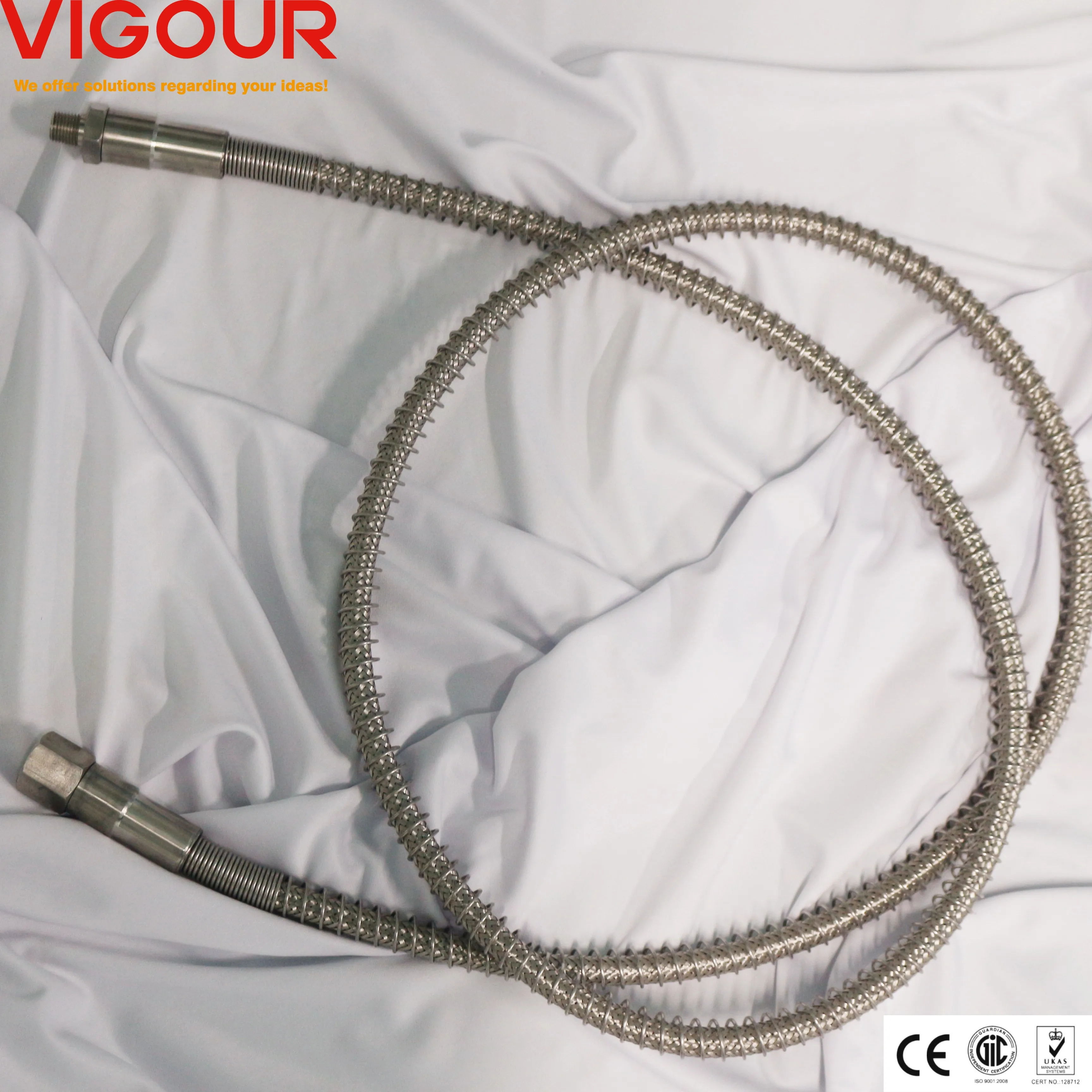 Доступный материал Впускной трубки 316L или PTFE для использования с кислородным металлическим шлангом
