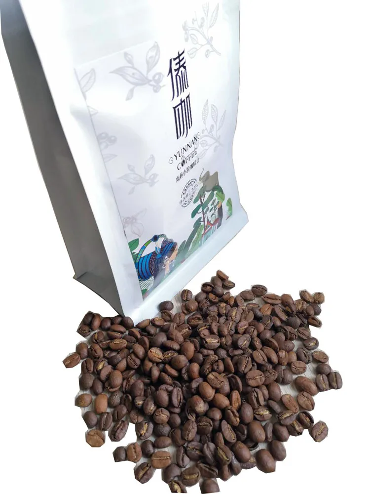 Кофейные зерна arabica розничная цена пакет жареных кофейных зерен