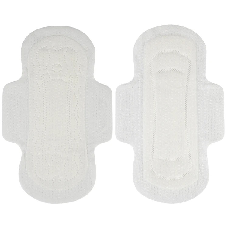 Natural Soft Cotton Menstrual Biodegradable Lady Pad Sanitary Napkin