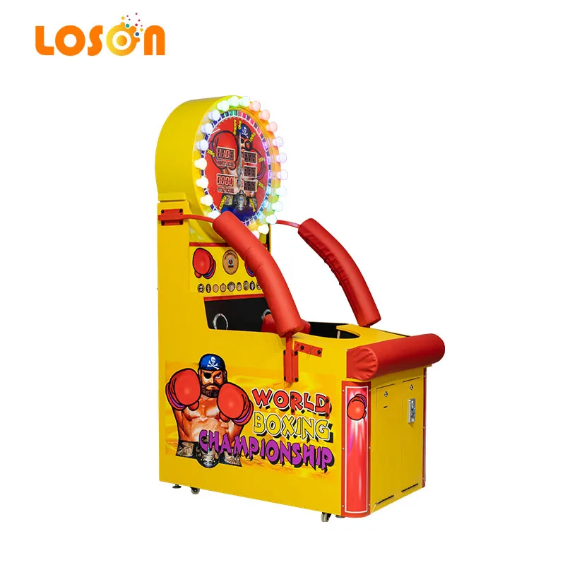 Ultimate simulator sport arcade and kicking vending boxing machine training coin operated game with prizes