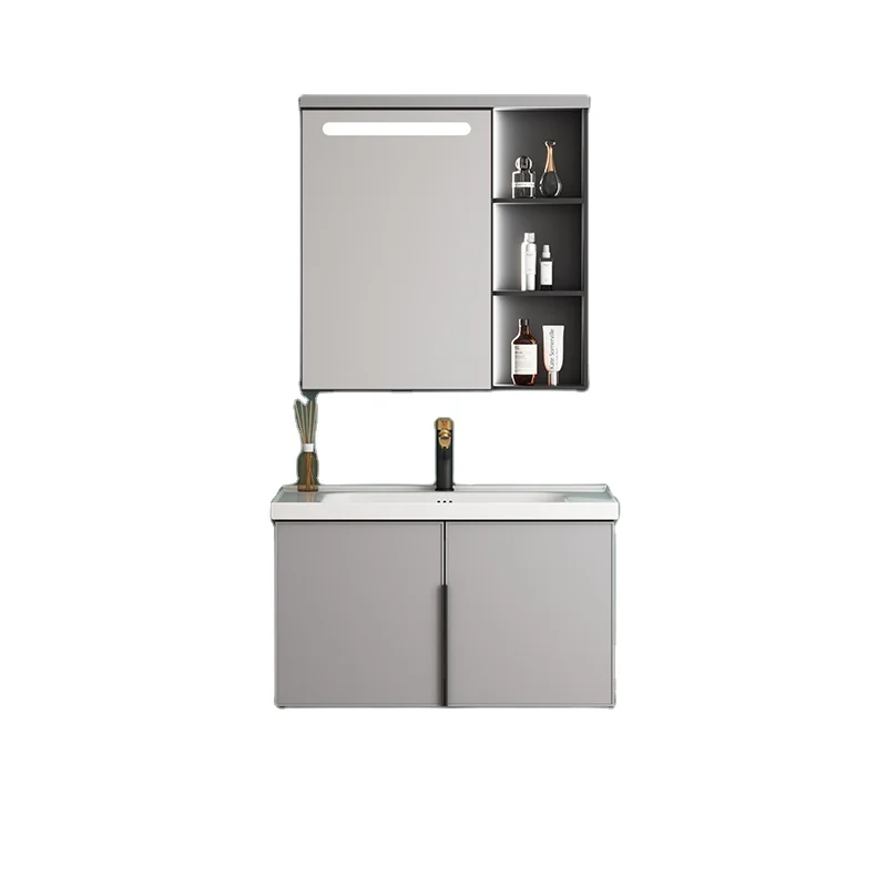  Hotel or Household style bath room wall Mounted cabinet mirror cheap bathroom vanity