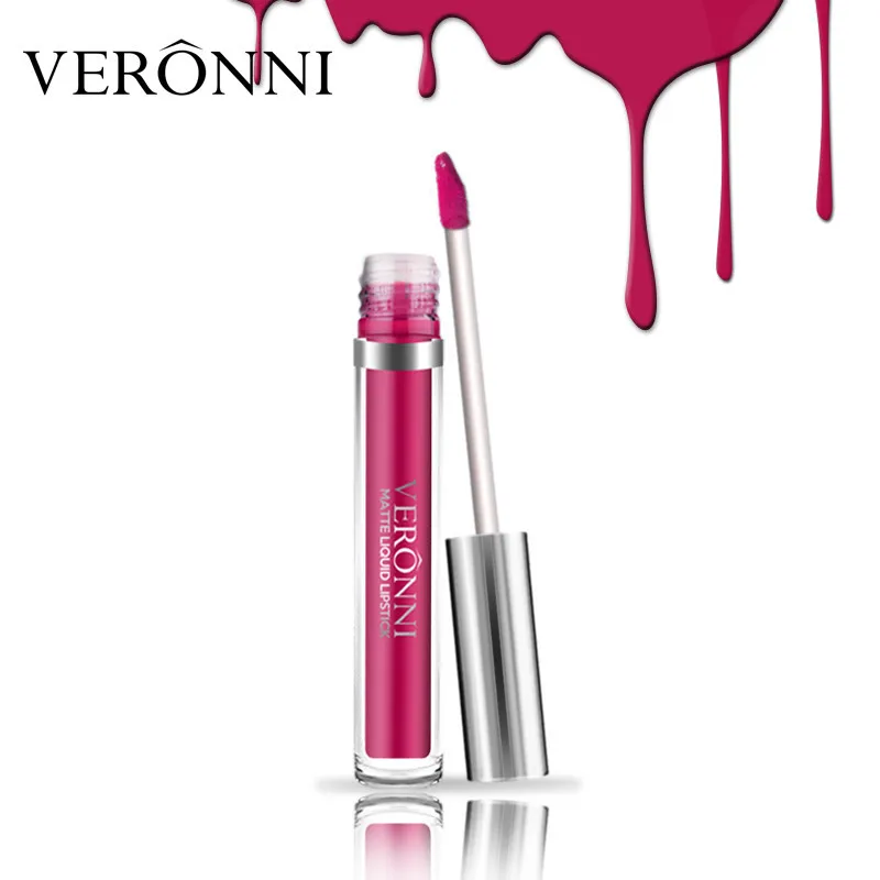 VERONNI 13 Colors Lip Gloss Wholesale Makeup Lips Makeup Matte Liquid Lipstick