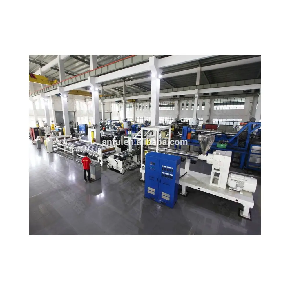 2021 Advanced PP Shinning Ribbon Film Extrusion PP Strap Sheet Making Machine